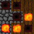 Pit, Lava